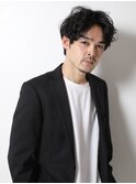 #男くさい#メンズパーマ#スリークショート#ショコラ難波