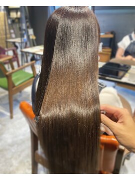 インス(ensue) ensue美髪☆ 艶カラー 髪質改善トリートメント20代30代40代 中島