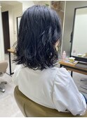 ロブ×デジタルパーマ