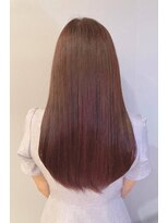 ブロッサム ひばりヶ丘(Blossom) 大人可愛い切りっぱなしひし形レイヤーカットモカベージュ