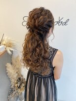 サロン ハリウッド(Salon Hollywood) ふわふわハーフアップ