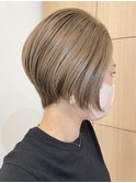 【morio成増店/米村進】前下がりショートボブ