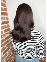 エニー 栄(Any)&nbsp;ワンカラーでできるラベンダーブラウン