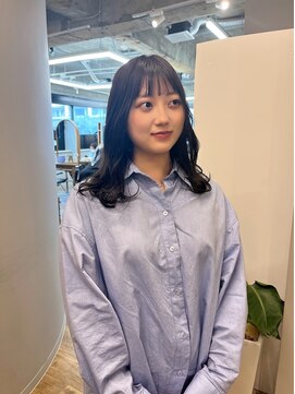 カノエ 下松店(canoe) ダークアッシュ/髪質改善縮毛矯正/髪質改善/韓国風/韓国ヘア