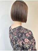 ◎ミニボブ/柔らかベージュ