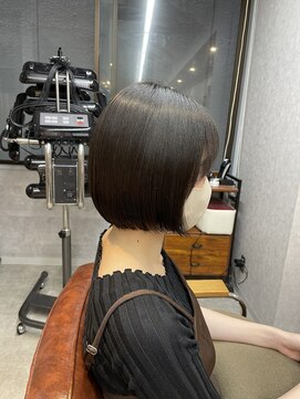ナチュラル グロー 仙台駅前店(Natural grow) 縮毛矯正でまるっとボブ