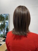 シェル 吉祥寺(shell)&nbsp;グレージュカラー/ボブウルフ/黒髪/ココアベージュ