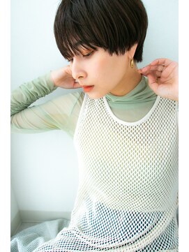 フェリアファム 北千里(FERIA fam) 北千里/吹田●丸みショート/ミニボブ/くびれショートボブ [里深]