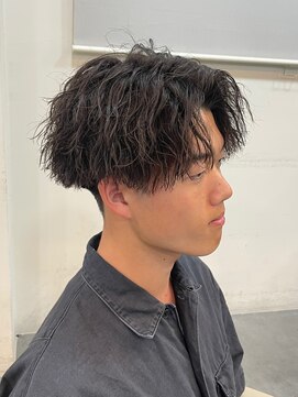 バース バイ ハピネス(BIRTH by happiness) ツイストスパイラルアップバング　ツイスパ　メンズパーマ