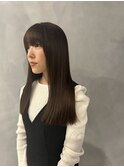 髪質改善ストレート
