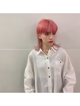 キジ(KIJI) ★マッシュウルフ×ホワイトピンク★