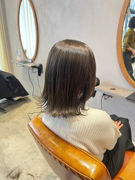 クルニエ(crenier) オリーブグレージュ/ブリーチなし