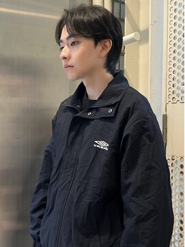 ゼストプール(ZEST POOL) センターパート ウルフ マッシュウルフ