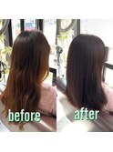 髪質改善/ショート/白髪ぼかし/リタッチカラー