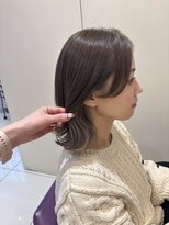 ハピネス 河原町店(Happiness)&nbsp;髪質改善 レイヤーカット ベージュ グレージュ 20代 30代 40代
