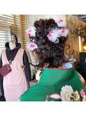 卒業式ヘアアレンジ