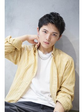 キャンバス バイ ネオリーブ 横浜西口(Canvas by neo.) メンズカット 刈り上げ スパイキーショート 横浜