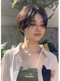 ハンサムショートでレディーに色っぽく