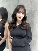 髪質改善*ダークブラウンくびれヘア*美髪【Zina博多】