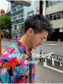 【清潔感×男らしさ】夏にぴったりスパイキーショート!