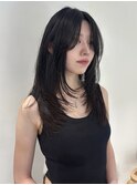 レイヤーカットシャギーレイヤーハッシュカット2waybang