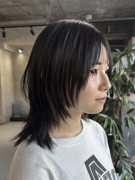 ネアー 新潟(NEER) アプリコットオレンジ/くびれヘア/ウェーブショート［新潟］