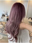 ラベンダーピンク/髪質改善/くびれヘア/夏ヘア/RYO