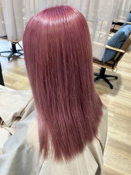 パプスドコワフュール 甲子園口店(Pap's de coiffeur) ベビーピンク