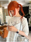 【9.ブラッドオレンジ】学割U24・レイヤーカット・韓国も人気