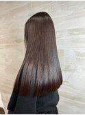 自然なナチュラルストレート！