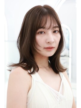 コア プラス 立川(COA PLUS) 韓国風レイヤーカット髪質改善ダブルカラーハッシュカット