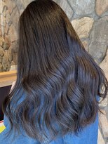 ラック 津田沼(LUCK)&nbsp;グレージュ/ラベンダー/ブリーチ/ゆる巻きロング/津田沼