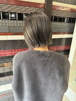 Lyuca 縮毛矯正×ブリーチ×髪質改善【1月5日NEW OPEN（予定）】 ショート/グレージュ/透明感