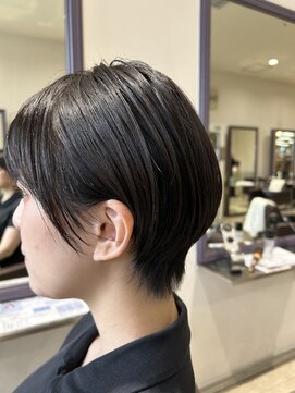 シャンプーボーイ セントラル 博多(SHAMPOO BOY central) ハンサムショート/ショートヘア/切りっぱなし/博多駅