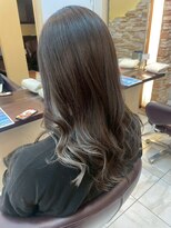 ルページ 千葉(lpage)&nbsp;髪質改善/顔周りレイヤーカット/グレージュ[千葉/千葉駅]