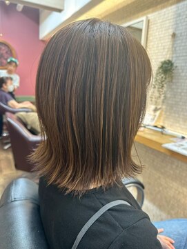 メリッサ ヘアーアンドスパ(melissa hair&spa) 切りっぱなしハイライト