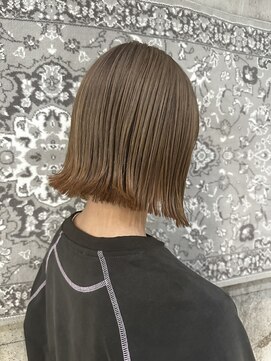 アブルトゥーヘアー(able to hair) ブロンドボブ