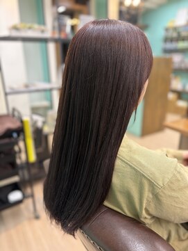 ヘアジーナ(Hair Jina) 春色♪モーブブラウン