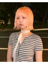 ユルク(JURK nagoya)&nbsp;栄/ダークパープル/ナチュラルショート/ミルクブラウン/夏