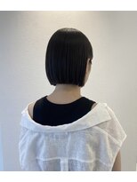 ルアン(Leun) 切りっぱなしボブ,20代,30代,40代