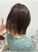 ブリーチなしダブルカラー/オリーブグレージュ/ヘーゼルベージュ