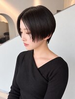 ルトワフクロマチ(Lutowa Fukuromachi) ハンサムショート×丸みカット×暗髪/袋町/本通