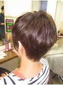 手ぐしで完成ショート