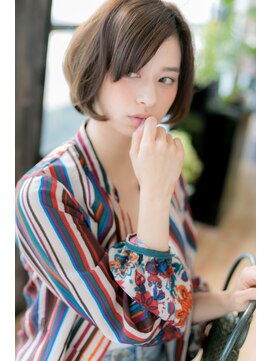 エヌアンドエーコンティ(N&A CONTi) ボブショート×グラボブアレンジ