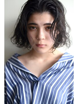 ミラバイグリーン(Mira by green) ワンレン×ヴェールウェーブ【無造作】 02