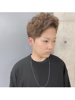 シエル 松山店(CIEL)&nbsp;アップバングマッシュ｜爽やかメンズ