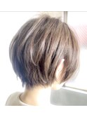 フェミニンショートボブ