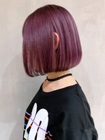 アイティー バイ アルバム 浦和店(IT by ALBUM) ラベンダーパープル_ウェーブパーマフォギーベージュ_ba268841