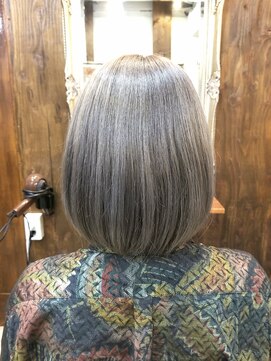 バトヘアー 渋谷本店(bat hair) シルバーアッシュ