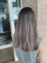 サロンドミルク 原宿(salon de MiLK) ナチュラルクールベージュ　髪質改善　艶髪